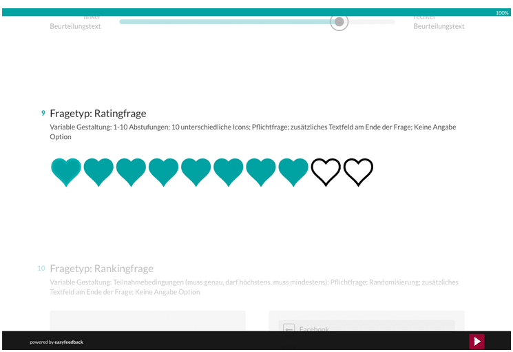 Fragetyp Ratingfrage