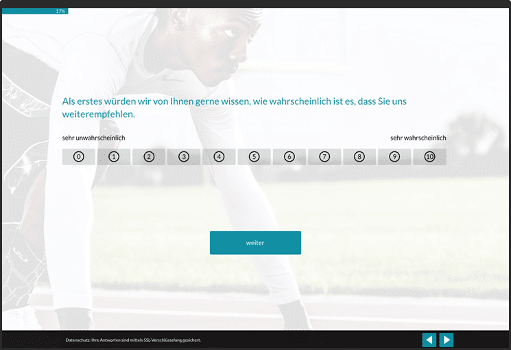 Umfragen mit modernem Design und optimierter Usability