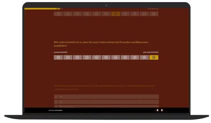 Arbeitgebermarke stärken Umfrage-Vorlage