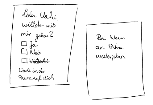 Texte und Fragen für Fragebogen formulieren