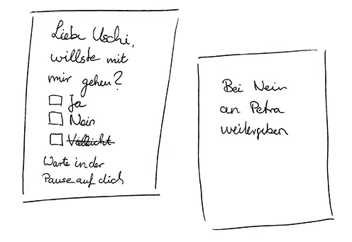 Texte und Fragen für Fragebogen formulieren