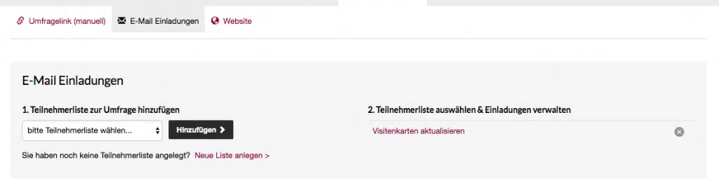 Email Einladung