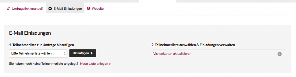 Email Einladung