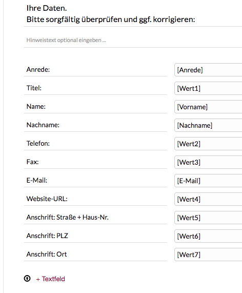 Platzhalter für Umfragedaten