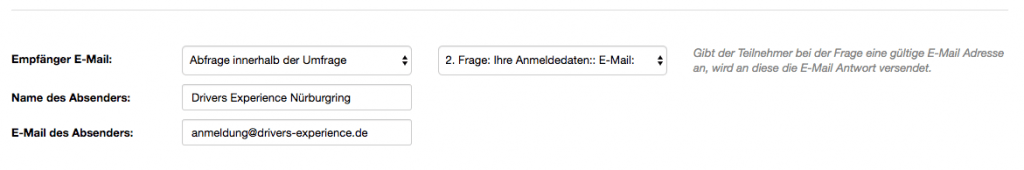 Absenderangaben