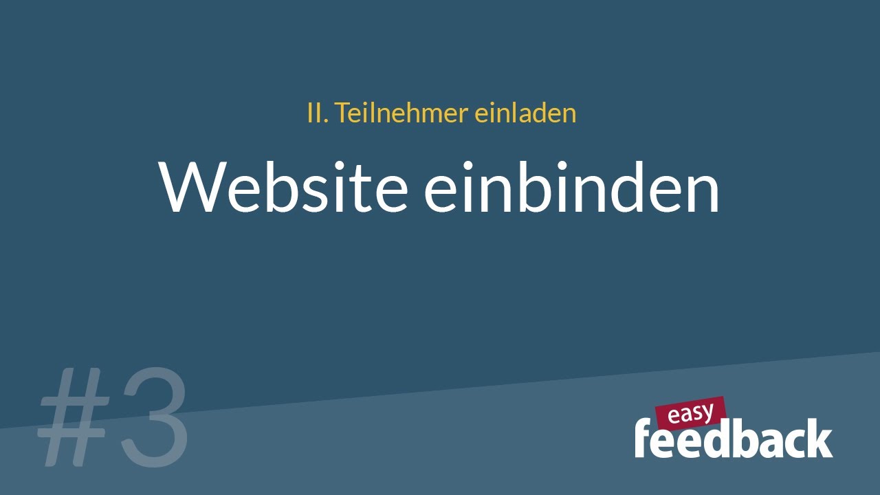 Website einbinden