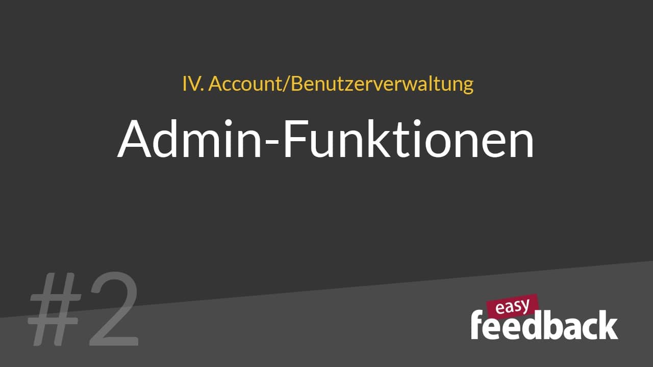 administratorfunktionen