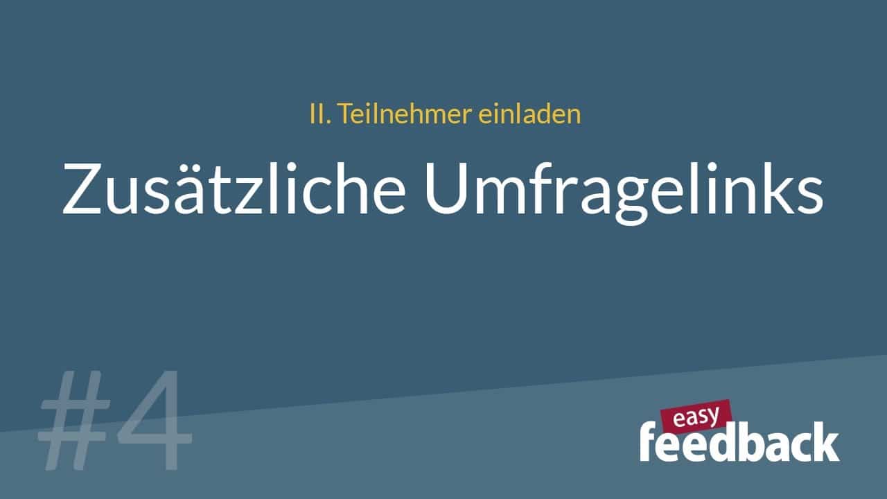 Zusätzliche Umfragelinks