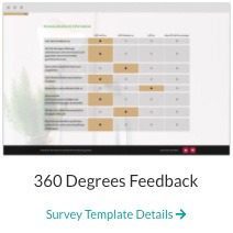 360 degree feedback survey template