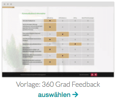 360 grad feedback vorlage auswählen