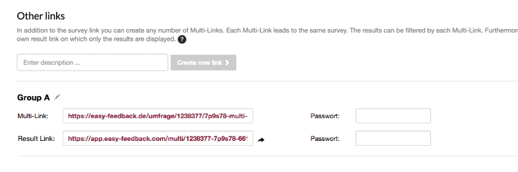 Additional survey links