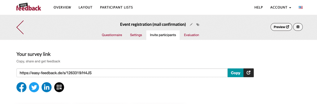 Invite participants to your event