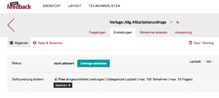 Layout Umfrage zuordnen 2