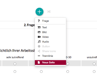 Neue Seite anlegen