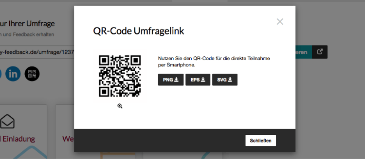 QR-Code Vorschau