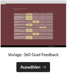 360 grad feedback vorlage auswählen
