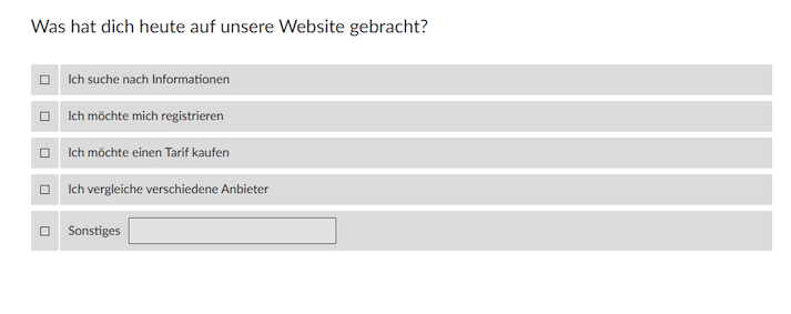 Touchpoint 1 - Bedürfnisse vor dem Kauf ermitteln