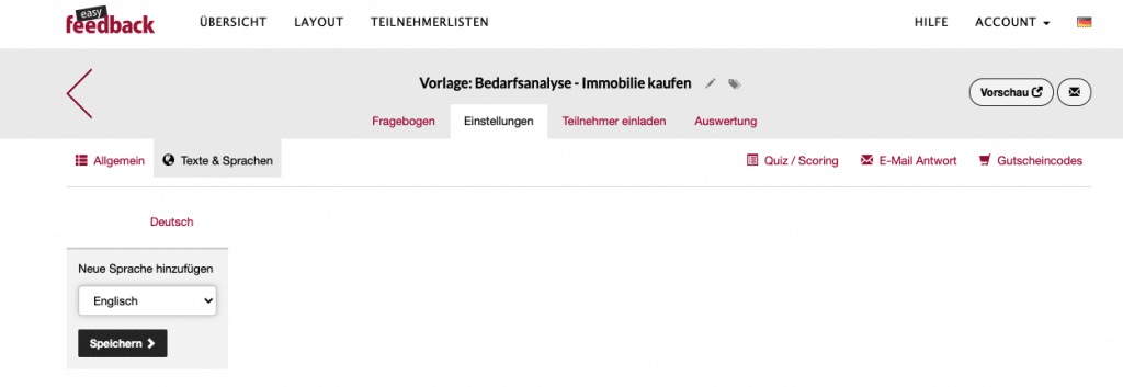 Neue Sprache der Umfrage hinzufügen_DE