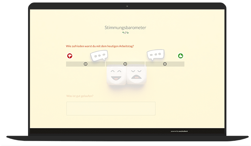 Stimmungsbarometer Fragebogen-Vorlage