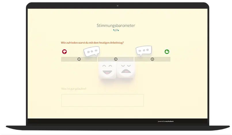 Stimmungsbarometer Fragebogen-Vorlage