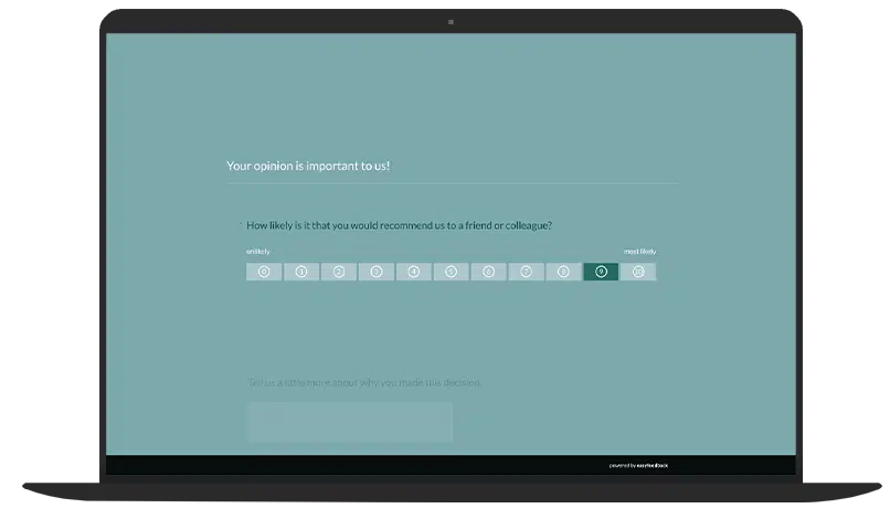 Survey Template Net Promoter Score NPS