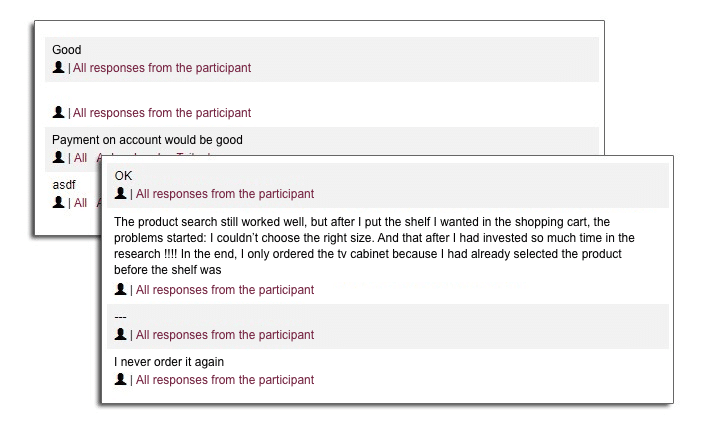 survey development for evaluation