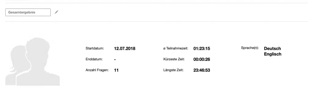 Umfrageergebnisse auswerten statistik zu grundlegenden daten