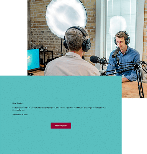 Umfragen mit easyfeedback helfen Ihnen bei dem digitalen Wandel Ihres Medienunternehmens