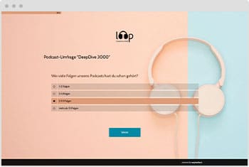 Podcast Fragebogen Vorlage