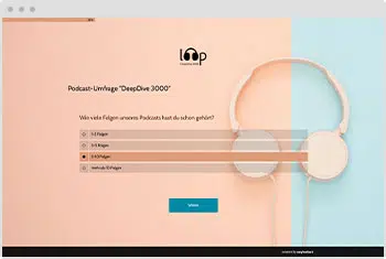 Podcast Fragebogen Vorlage