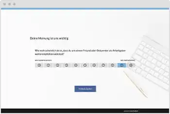 eNPS Umfrage-Vorlage