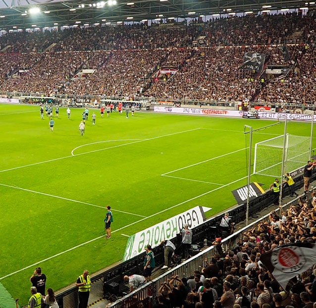 Stadionerlebnis während der Corona Bedingungen