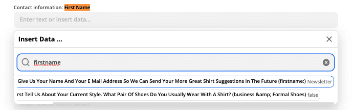 Setting the First Name contact property via Zapier for Hubspot