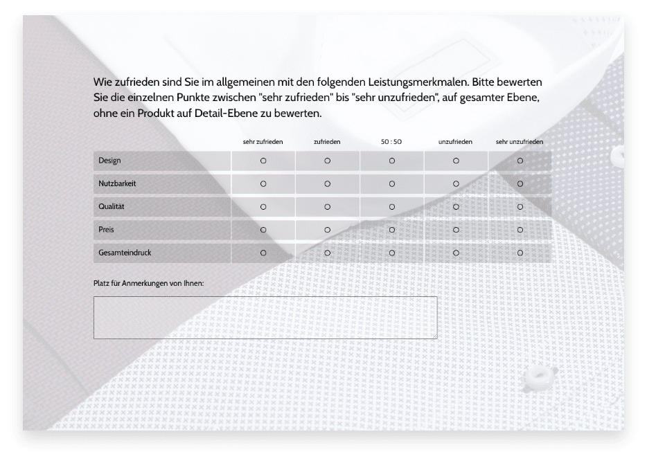 Langer Fragetitel mit doppelten Informationen
