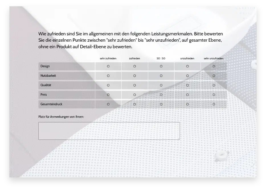 Langer Fragetitel mit doppelten Informationen