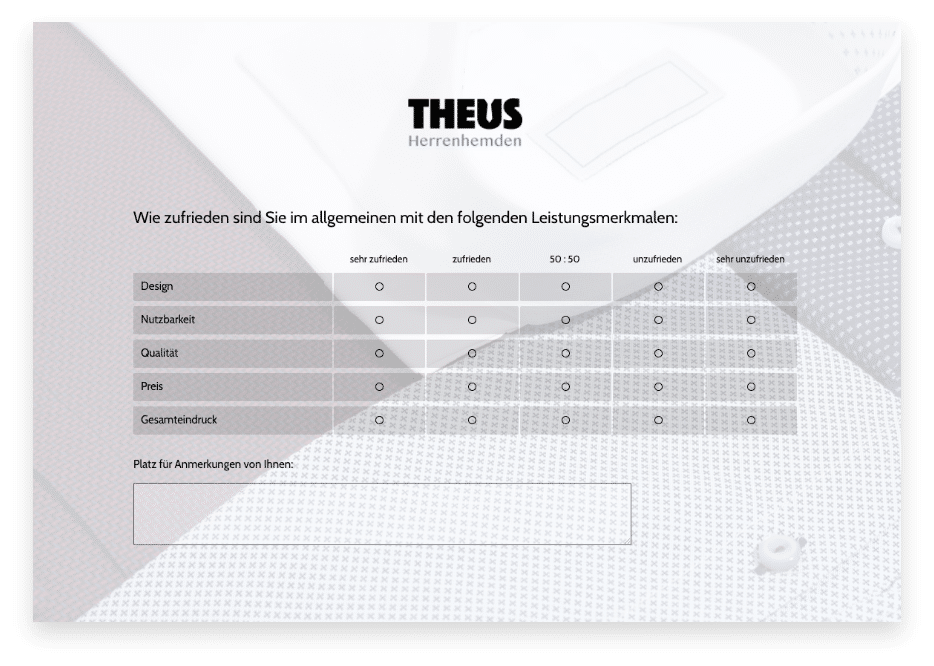 Verkürzter Fragetitel mit den relevanten Informationen