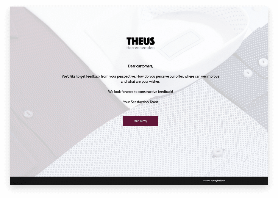 Layout that enhances the overall look and feel of the survey and makes it more attractive