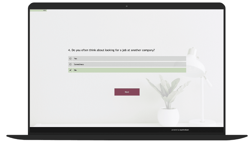 Survey Template Measure Company Culture