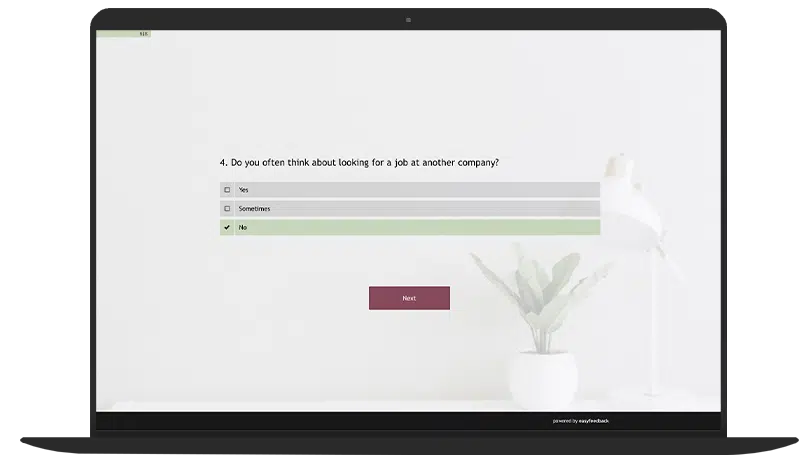 Survey Template Measure Company Culture