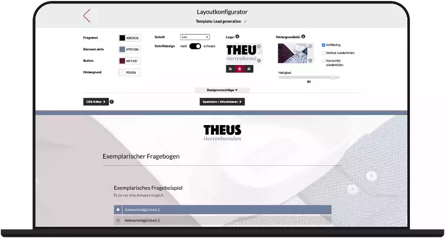 Individuelle Layouts erstellen