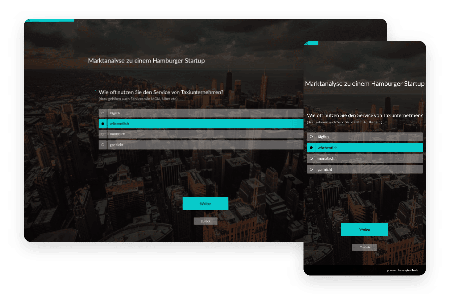 Wissenschaftlichen Fragebogen erstellen mit easyfeedback