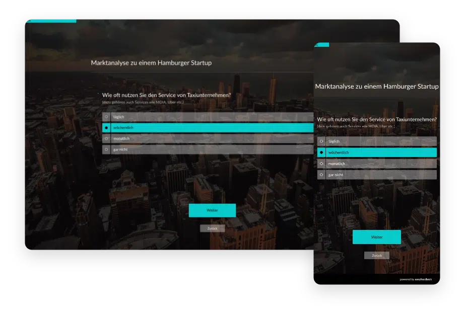 Wissenschaftlichen Fragebogen erstellen mit easyfeedback