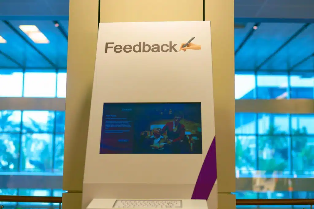Method 5 Feedback terminals