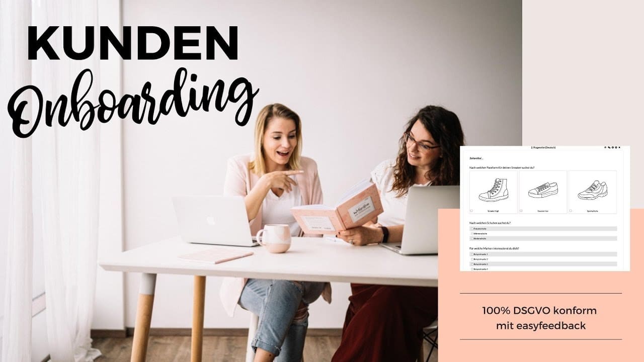 Onboarding neuer Kunden mit easyfeedback