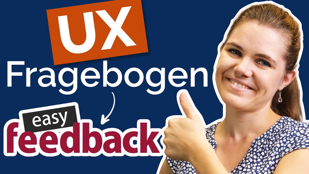 User Experience Questionnaire mit easyfeedback