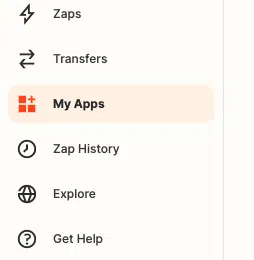 1. Verbinde easyfeedback mit Zapier über my apps