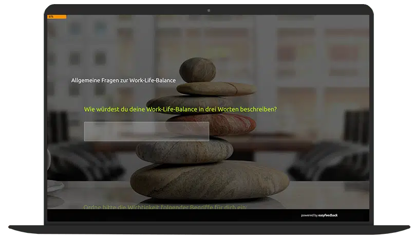 Umfrage Vorlage Work Life Balance