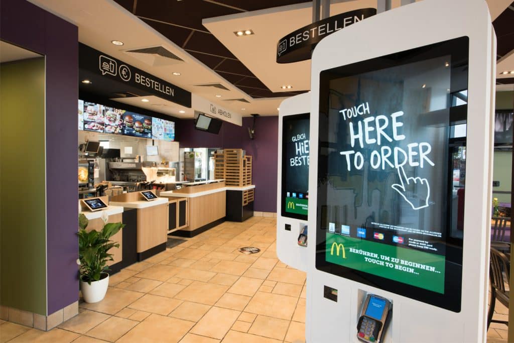 Mc Donalds Easy-Order-Terminals