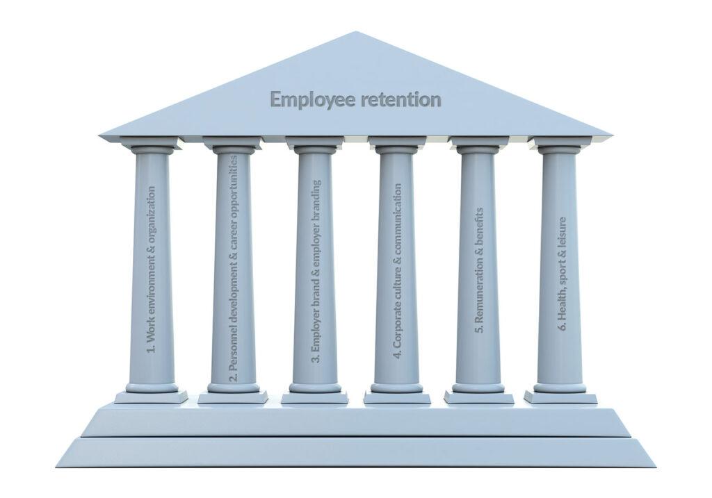 Pillars of employee retention
