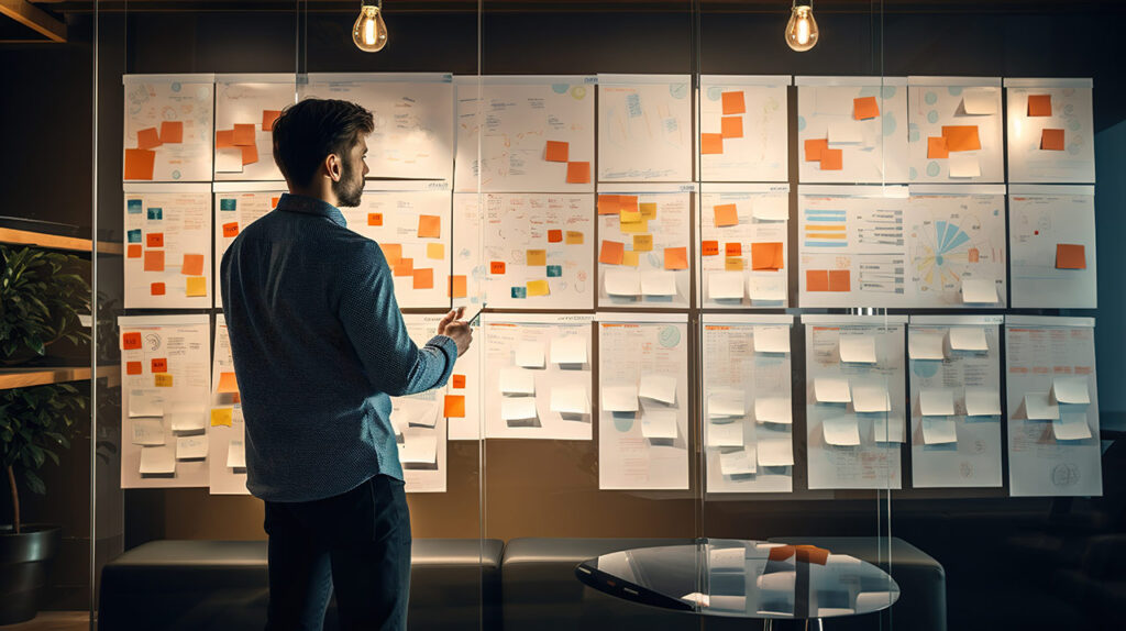 Visual representation of this employee journey map